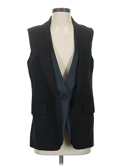 Pre-owned Alexander Wang Tuxedo Vest In Black