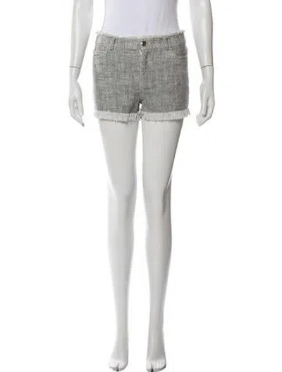Pre-owned Alexander Wang Tweed Pattern Coat In Gray