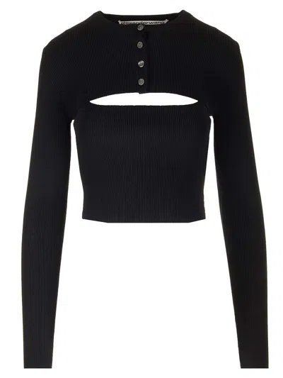 ALEXANDER WANG TWIN-SET TOP