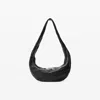 Alexander Wang Twyst Crossbody Bag In Memory Leather In Black