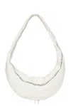 Alexander Wang Twyst Crossbody Bag In Off White