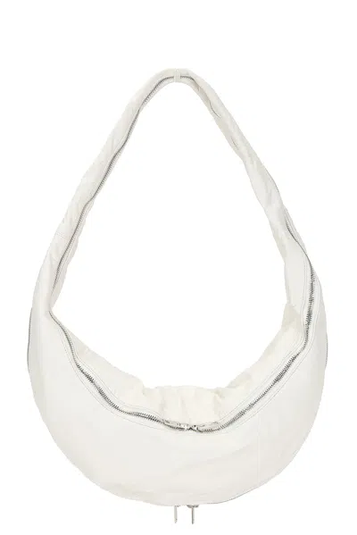 Alexander Wang Twyst Crossbody Bag In Off White