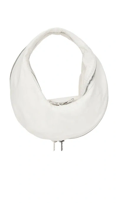 Alexander Wang Twyst Top Handle Bag In Off White