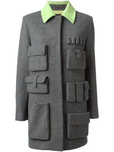 Alexander Wang Utilitarian-style Coat In Black