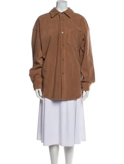 Pre-owned Alexander Wang Utility Jacket In Brown