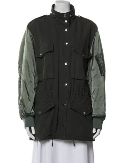 Pre-owned Alexander Wang Utility Jacket In Green