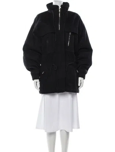 Pre-owned Alexander Wang Utility Jacket W/ Tags In Black