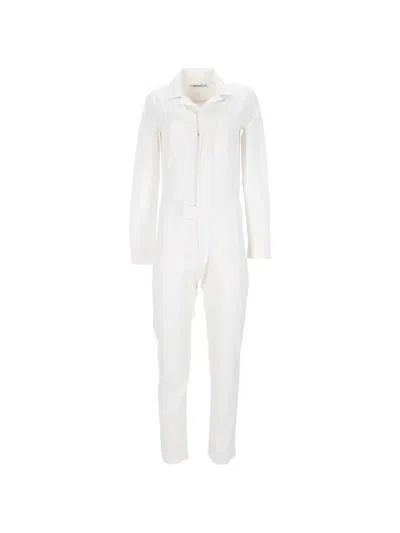 Pre-owned Alexander Wang Utility Jumpsuit In White