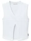 Alexander Wang V-neck Tank Top In Weiss