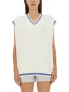 Alexander Wang Women V-neck Vest In Multicolour
