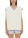 Alexander Wang Women V-neck Vest In Multicolour