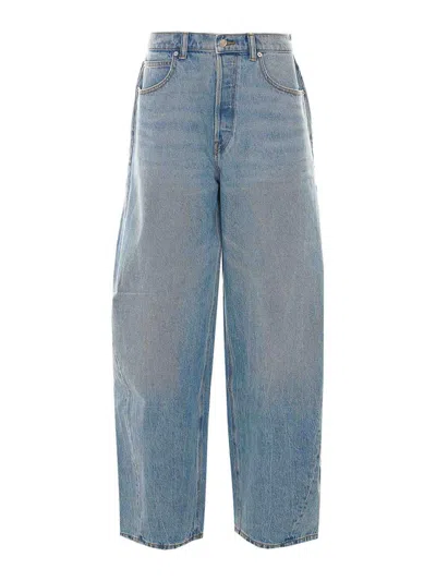 Alexander Wang Vaqueros Rectos - Azul In Blue