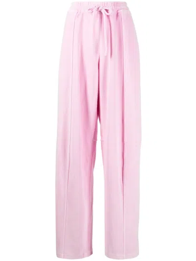ALEXANDER WANG VELOUR TRACK PANTS
