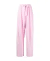 Alexander Wang Drawstring Track Pants In Pink