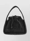 Alexander Wang Velvet Bucket Bag Top Handle