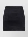 Alexander Wang Velvet Elastic Waistband Skirt