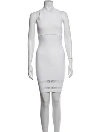 Pre-owned Alexander Wang Vintage Mini Dress In White