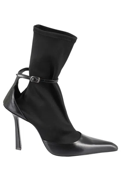 Alexander Wang Viola 105 Sock Boot In Black