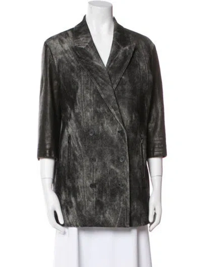 Pre-owned Alexander Wang Virgin Wool Blazer In Multi