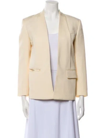 Pre-owned Alexander Wang Virgin Wool Blazer In Neutral