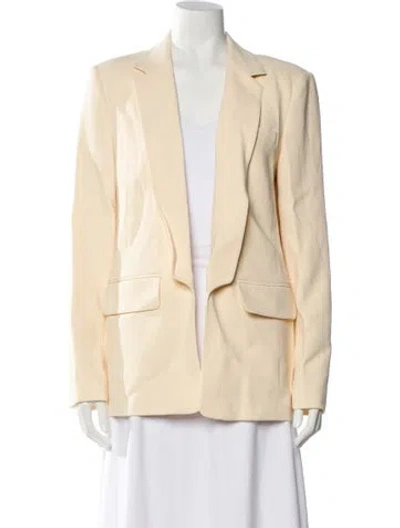 Pre-owned Alexander Wang Virgin Wool Blazer W/ Tags In Neutral
