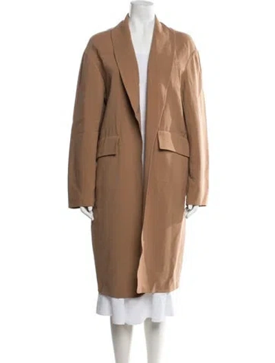 Pre-owned Alexander Wang Virgin Wool Coat In Neutrals