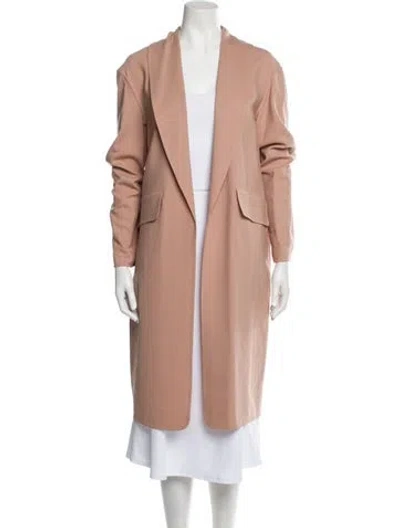 Pre-owned Alexander Wang Virgin Wool Coat In Pink