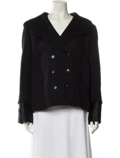 Pre-owned Alexander Wang Virgin Wool Jacket In Black