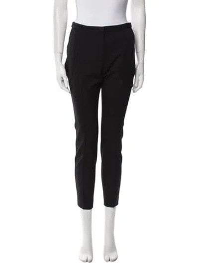 Pre-owned Alexander Wang Virgin Wool Skinny Leg Pants In Blue