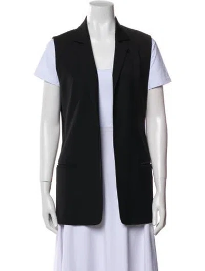 Pre-owned Alexander Wang Virgin Wool Vest In Black