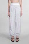 Alexander Wang Gray Pre-styled Lounge Pants In Grey