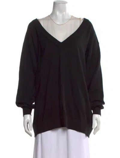 Pre-owned Alexander Wang V-neck Sweater