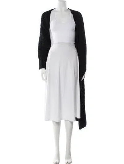 Pre-owned Alexander Wang V-neck Sweater In Black