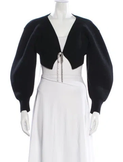 Pre-owned Alexander Wang V-neck Sweater In Black