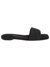 Alexander Wang Black Vy Pool Sandals In Grey