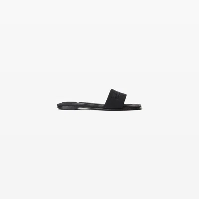 Alexander Wang Vy Pool Sandal In Denim In Grey Aged