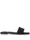 Alexander Wang Vy Slides In Schwarz