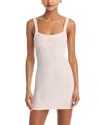 Alexander Wang Waffle Cami Chemise In Pearl Pink
