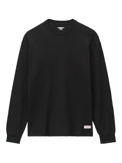 ALEXANDER WANG WAFFLE CREW NECK LONGSLEEVE T-SHIRT