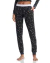 Alexander Wang Waffle Jogger Pants In Washed Black Multi
