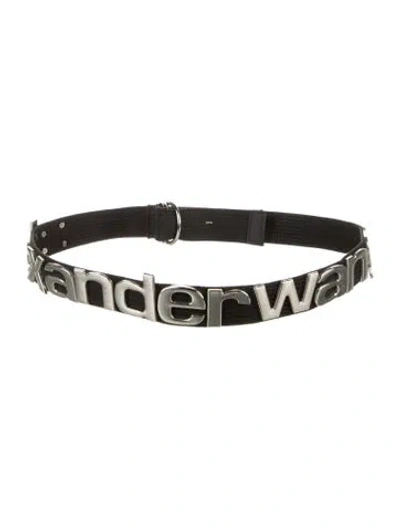 Pre-owned Alexander Wang Waist Belt In Black