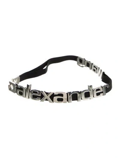 Pre-owned Alexander Wang Waist Belt In Black