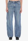 Alexander Wang Washed Wide-leg Jeans