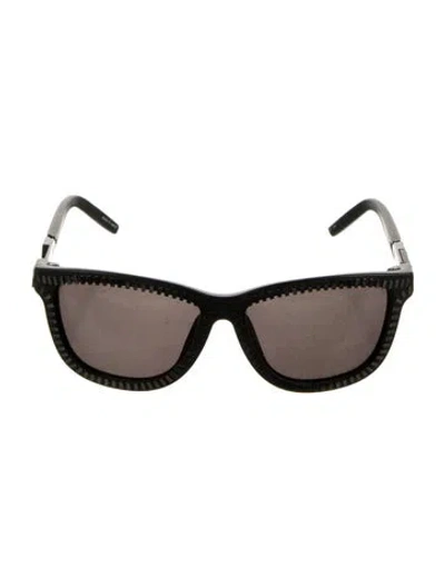 Pre-owned Alexander Wang Wayfarer Mirrored Sunglasses In Black