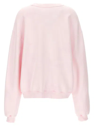 Alexander Wang 'we Love Our Customers' Sweatshirt In Pink