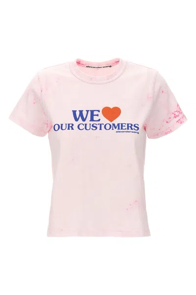 Alexander Wang 'we Love Our Customers' T-shirt