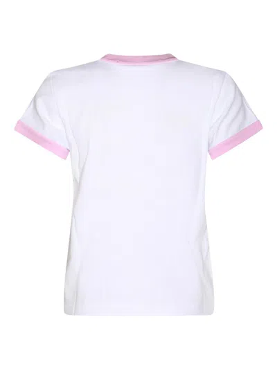 Alexander Wang Logo-print Cotton T-shirt In White