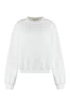 Alexander Wang White Cotton Sweatshirt In White