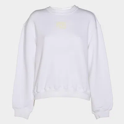 Alexander Wang White Cotton Sweatshirt