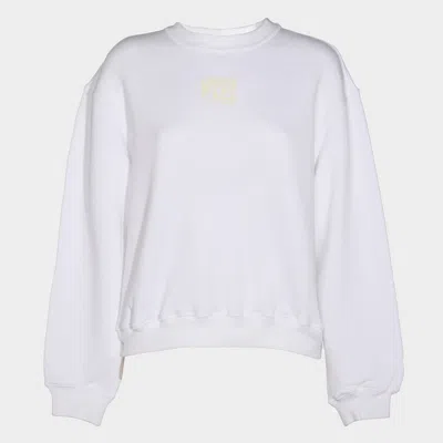 Alexander Wang White Cotton Sweatshirt